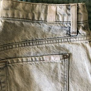 7 for All Mankind light wash denim Skirt.